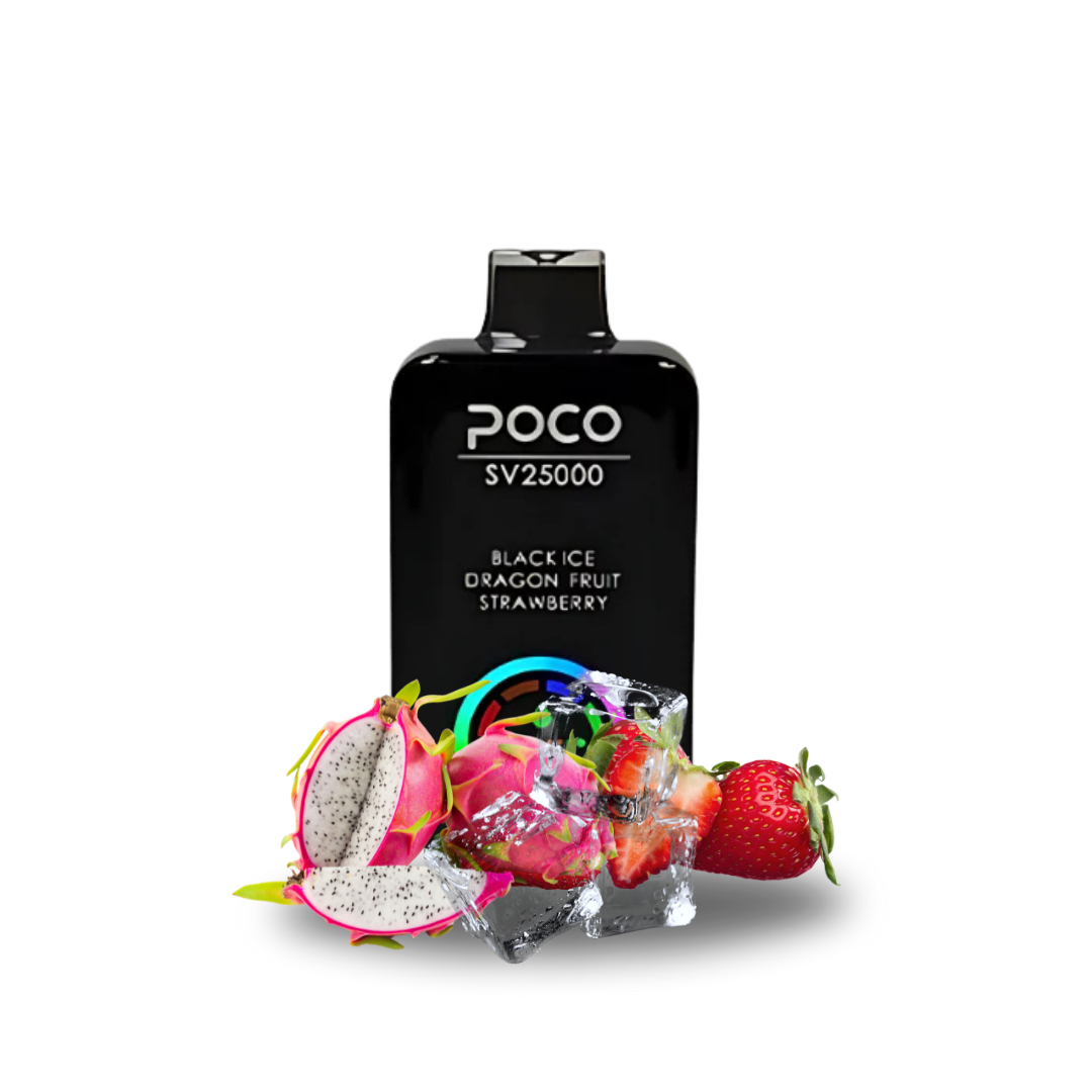 ❄️🐉🍓 POCO SV25000 – Black Ice Dragon Fruit Strawberry ❄️🐉🍓